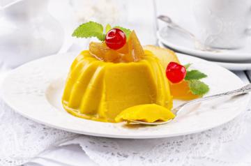 Budino al mango