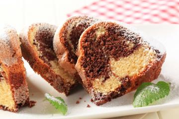 Ciambellone bicolore