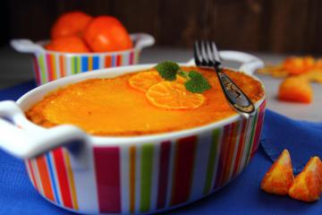 Crema catalana al mandarino