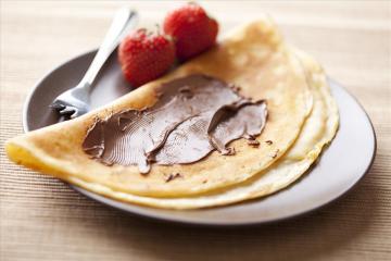 Crêpes alla nutella 