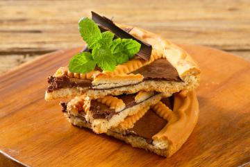 Crostata alla crema di nocciola