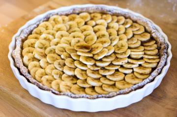 Crostata di banane