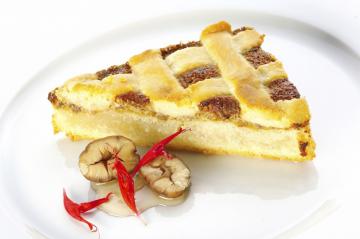 Crostata di castagne