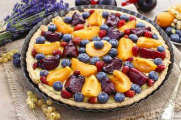 Crostata di frutta estiva