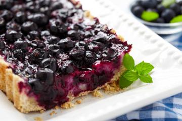 Crostata ai mirtilli