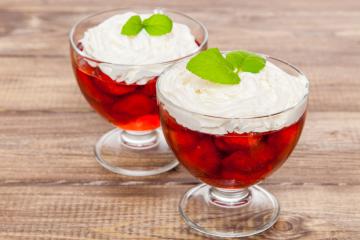 Fragole con panna