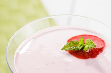 Frappè alle fragole