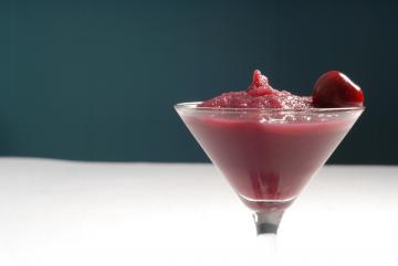 Granita di amarene