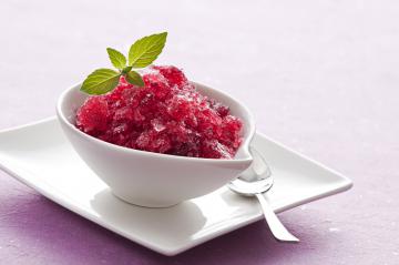 Granita di fragole
