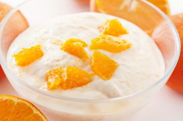 Mousse al mandarino
