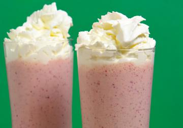 Mousse di fragole 