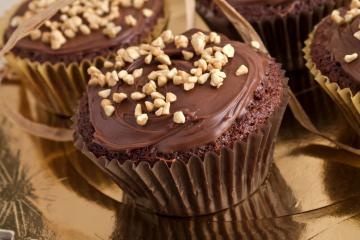 Muffin con cuore di nutella