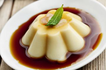 Panna cotta al caramello