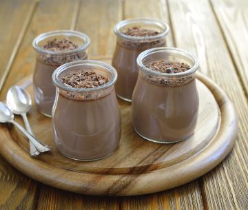 Panna cotta al cioccolato