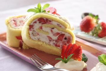 Rotolo alle fragole