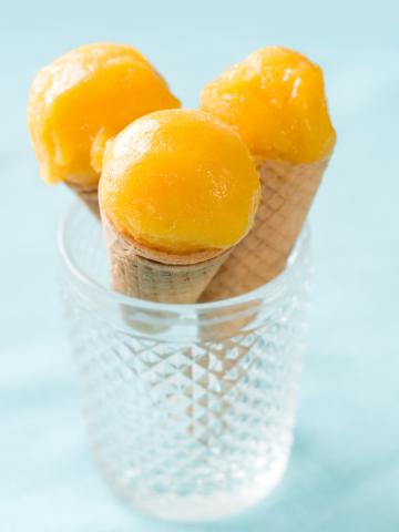 Sorbetto al mandarino