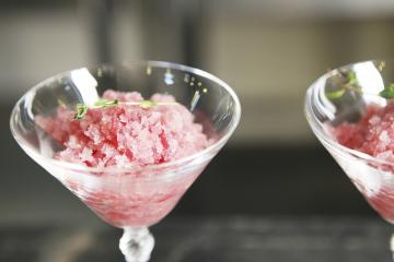 Sorbetto all'anguria