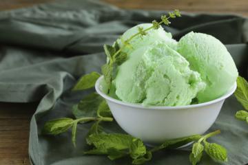 Sorbetto alla menta 