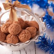 Amaretti al cacao