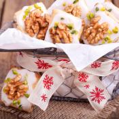 Biscotti di Natale con ghiaccia reale