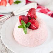 Budino alle fragole