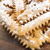 Chiacchiere al forno