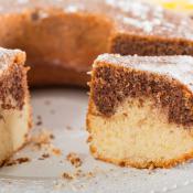 Ciambellone bianco e nero
