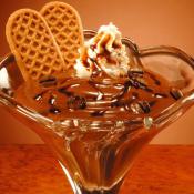 Coppe al cioccolato