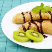 Crepes al kiwi