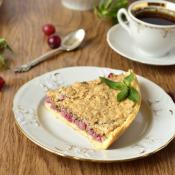 Crostata all'uva spina