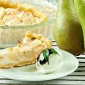 Crostata con ricotta e pere