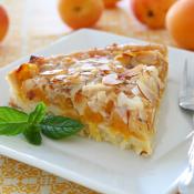 Crostata di pesche e albicocche