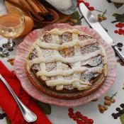 Crostata pere e cioccolato