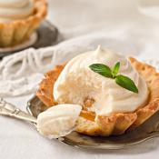 Crostatine meringate con crema d'arancia