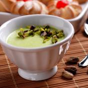 Flan al pistacchio