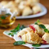 Mini croissant alla marmellata