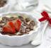 Cheesecake con crumble al cioccolato