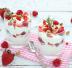 Coppette di yogurt e fragole