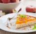 Crostata alle pesche tabacchiera