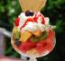 Macedonia con gelato