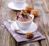 Muffin al cioccolato e noci