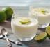 Panna cotta al lime