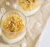 Panna cotta con pere caramellate