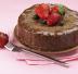 Torta cioccolato e fragole