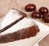 Torta di castagne e cioccolato