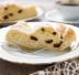 Treccia con mandorle e uvetta