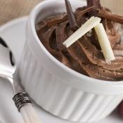 Mousse al cioccolato al latte