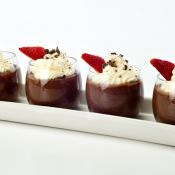 Mousse al cioccolato fondente
