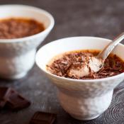 Mousse al doppio cioccolato