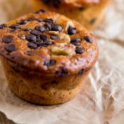 Muffin banana e cioccolato